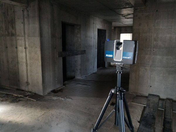 Лазерное сканирование зданий и сооружений